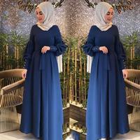Gambar gamis dress polos wanita dari kumamarket undefined 4 Tokopedia
