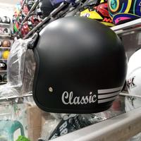 Gambar Helm Murah Bogo Retro Dewasa Classic hitam dof L,XL,XXL+VISOR - Hitam, XL dari QR HELMET undefined 1 Tokopedia