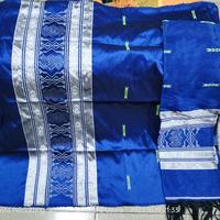 Gambar Set SARUNG dan SELENDANG kain Sutra Hongkong - tenun Siantar - Hijau dari Lydia Ulos undefined 1 Tokopedia