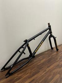 Gambar FRAME + FORK BMX FEDERAL BLACK - Chormoly dari veteranbike undefined 2 Tokopedia