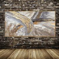 Gambar lukisan abstrak besar murah - 120x70 no frame dari Galeriartshopp undefined 3 Tokopedia