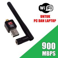 Gambar Usb Wifi 802 Iin 900Mbps Antena Adapter Usb 2.0 Wireless Portable - Wifi Repeater dari marzad_toko undefined 2 Tokopedia