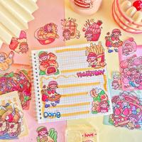 Gambar 30 pcs stiker lucu kreatif DIY scrapbook /jurnal / diary food lover - Kuning dari TOKO BAHAN SOUVENIR & CRAFT undefined 3 Tokopedia