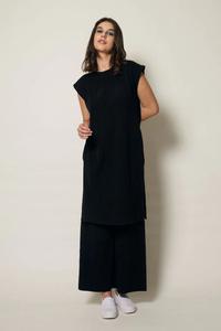 Gambar Atasan Rajut Hitam High Slit dari snugg undefined 3 Tokopedia
