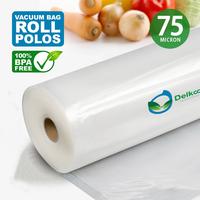Gambar Plastik Vacuum POLOS ROLL 15cm x 10m Vakum Sealer Makanan DELKOCHOICE dari Rusfet undefined 2 Tokopedia