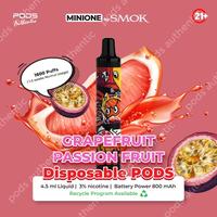 Gambar Smok Minione PINK LEMONADE GRAPE 1600 Puff Disposable Pods Mini One dari Activapor undefined 2 Tokopedia