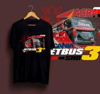 Gambar Kaos Bus AGRA MAS // Bus Mania // Kaos Sablon - Putih, S dari Alonestore_galih undefined 3 Tokopedia