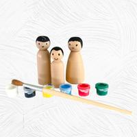 Gambar Mainan Edukasi +3yo - My Family Peg Dolls dari Toko Gracia Cemerlang undefined 2 Tokopedia