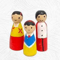 Gambar Mainan Edukasi +3yo - My Family Peg Dolls dari Toko Gracia Cemerlang undefined 3 Tokopedia
