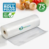 Gambar Plastik Vacuum POLOS ROLL 15cm x 10m Vakum Sealer Makanan DELKOCHOICE dari Rusfet undefined 3 Tokopedia
