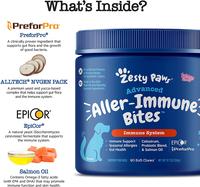Gambar Zesty Paws Senior Advanced Allergy Immune Bites - Aller Immune - Dog dari PawLevel undefined 4 Tokopedia