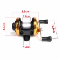 Gambar Fishing Reel Real Mini Baitcasting Spinning Spining Senar Pancing Ikan dari BALFESTO CENTER undefined 5 Tokopedia