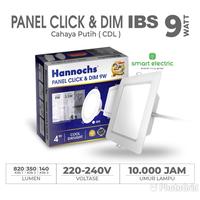 Gambar Hannochs Click & Dim 9 Watt Downlight LED Panel Tanam Plafon Persegi dari SmartElectric undefined 1 Tokopedia