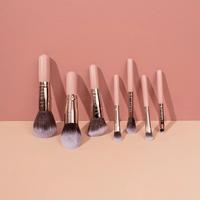 Gambar Aeris Beaute The Coral Travel 7pcs Face and Eye Brush Set dari Nadine-coll undefined 2 Tokopedia