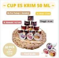 Gambar Kemasan Es Krim Cup Desain - Cup Kertas Kecil - A Paper Cup dari PERLENGKAPANES undefined 3 Tokopedia