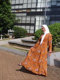 Gambar Gamis syarii dress baju wanita muslimah baju hijab - Fanisa Dress, M dari Yovitarahma undefined 3 Tokopedia