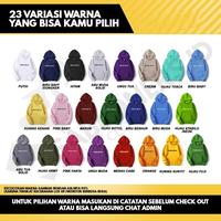 Gambar Jaket Hoodie Resleting Sablon DTF Desain Sendiri - M, A3 dari Gudang Tshert undefined 3 Tokopedia