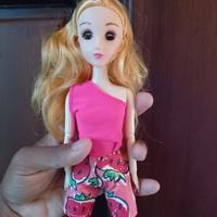 Gambar boneka barbie 3d eyes kedip bjd doll dari tokobou undefined 2 Tokopedia