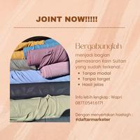 Gambar (Per 0,5 Meter) KAIN ABAYA SULTAN OGURA POLOS QUAIL/MILO dari kain sultan distributor undefined 3 Tokopedia