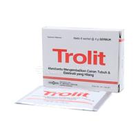 Gambar Trolit granule 4 gr Isi 6 Sachet - Bantu Atasi DBD, Diare, & Dehidrasi dari Farmaku undefined 1 Tokopedia