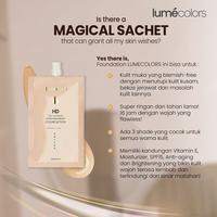 Gambar Lumecolors HD Full Coverage Ultra Lightweight Foundation Sachet 10 ml - Light dari Tokohita undefined 4 Tokopedia