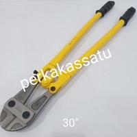 Gambar BOLT CUTTER 30" INCI GUNTING POTONG KAWAT BESI BAUT BAJA BETON WATELY dari Perkakas Satu undefined 1 Tokopedia