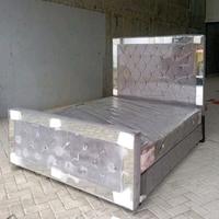 Gambar Divan Springbed Arjuna + Sandaran List Cermin ALL SIZE (Promo Harga) - 180 x 200 dari Alfine Furniture undefined 1 Tokopedia