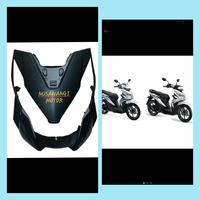 Gambar Tameng depan beat f1 esp new beat sreet. hitam dof dari Nusawangimotor undefined 1 Tokopedia