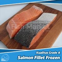 Gambar Fillet Filet Salmon Beku Frozen 1 KG -Fillet Salmon Frozen Murah cut 5 dari Fish Market,id undefined 2 Tokopedia