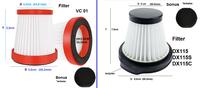 Gambar Aneka Filter Kompatibel Vacuum Cleaner Portable DX SC VC - Filter 2 dari KRstorex undefined 3 Tokopedia