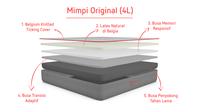 Gambar Kasur Mimpi Original 140 x200 (Kasur Latex) dari Mimpi Sleep Indonesia undefined 2 Tokopedia
