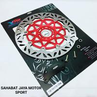 Gambar Disc Cakram Piringan Depan Floating PSM Tiger Revo 320MM - Hitam, TigerRevo 320MM dari SAHABATJAYAMOTORSPORT undefined 4 Tokopedia