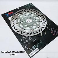 Gambar Disc Cakram Piringan Depan Floating PSM Tiger Revo 320MM - Hitam, TigerRevo 320MM dari SAHABATJAYAMOTORSPORT undefined 3 Tokopedia