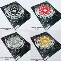 Gambar Disc Cakram Piringan Depan Floating PSM Tiger Revo 320MM - Hitam, TigerRevo 320MM dari SAHABATJAYAMOTORSPORT undefined 1 Tokopedia