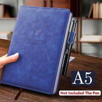 Gambar Buku Catatan Cover Kulit A5 Buku Agenda Diary - Biru dari Colasse undefined 2 Tokopedia