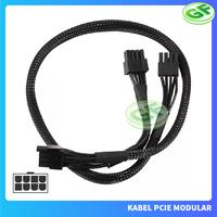Gambar Kabel Modular Corsair PCIe 8 Pin To Dual 6+2 Pin PCI-e Cable Mining - Alt. Model dari GF Retail Store undefined 5 Tokopedia