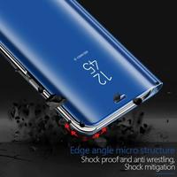 Gambar Case Clear View Xiaomi Redmi Note 9s 10s 11 Pro Max Casing Flip Miror - Gold / Biru, RedmiNote 11Pro dari Unicorn Acc Hp undefined 5 Tokopedia