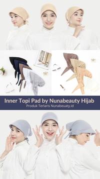 Gambar Ciput Topi Pad / Inner Topi By Nunabeauty Hijab dari nunabeautyid undefined 4 Tokopedia