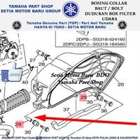 Gambar Bos Bosing Collar Baut Box Filter Udara Nmax N Max Old Ori YGP Bandung dari Yamaha Setia Motor Baru Grup undefined 2 Tokopedia