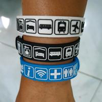Gambar Travel Language Wristband - Biru Muda dari TNT Toko undefined 2 Tokopedia