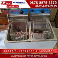Gambar Ef-89 Electric Deep Fryer (Alat Penggorengan Listrik) 2 X 8,5 Liter dari FomacPowerpack undefined 1 Tokopedia