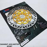 Gambar Disc Cakram Piringan Depan Floating PSM Tiger Revo 320MM - Hitam, TigerRevo 320MM dari SAHABATJAYAMOTORSPORT undefined 5 Tokopedia