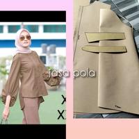Gambar pola instan kemeja pinguin - L dari JASA POLA INSTAN undefined 1 Tokopedia