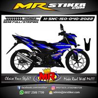 Gambar Decal Stiker Motor Honda Sonic 150 R Racing Decal New Design Striping dari MR Stiker undefined 2 Tokopedia