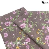 Gambar Bahan Kain Crinkle Kringkle Motif Garden per 0,5 meter - Green tea dari Kain Textileku undefined 4 Tokopedia