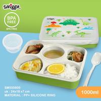 Gambar Smiggle bento soup lunch box sekat 5/smiggle kotak makan anak - Construction dari Littlefinsen undefined 4 Tokopedia