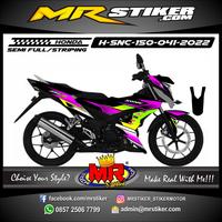 Gambar Decal Stiker Motor Honda Sonic 150 R Racing Decal New Design Striping dari MR Stiker undefined 3 Tokopedia