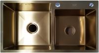 Gambar Kitchen Sink 8245 /Bak Cuci Piring Mewah Stainless Steel / Wasbak HQ - Classic, KranTarikPutih dari JMM Hardwares undefined 4 Tokopedia