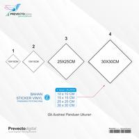 Gambar Sticker Simbol Label K3 Limbah B3 Hazmat DOT Chart 16 Marine Pollutant - 10x10cm dari prevecto digital undefined 3 Tokopedia