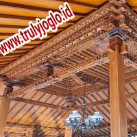 Gambar Pendopo rumah joglo ukir kayu jati lawas dari Truly Joglo undefined 1 Tokopedia